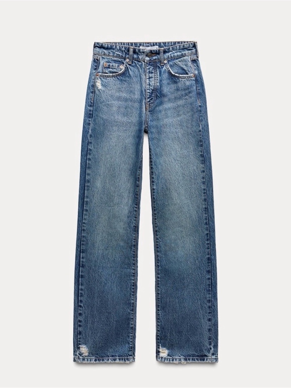 Zara - Straight Leg Full Length Jeans